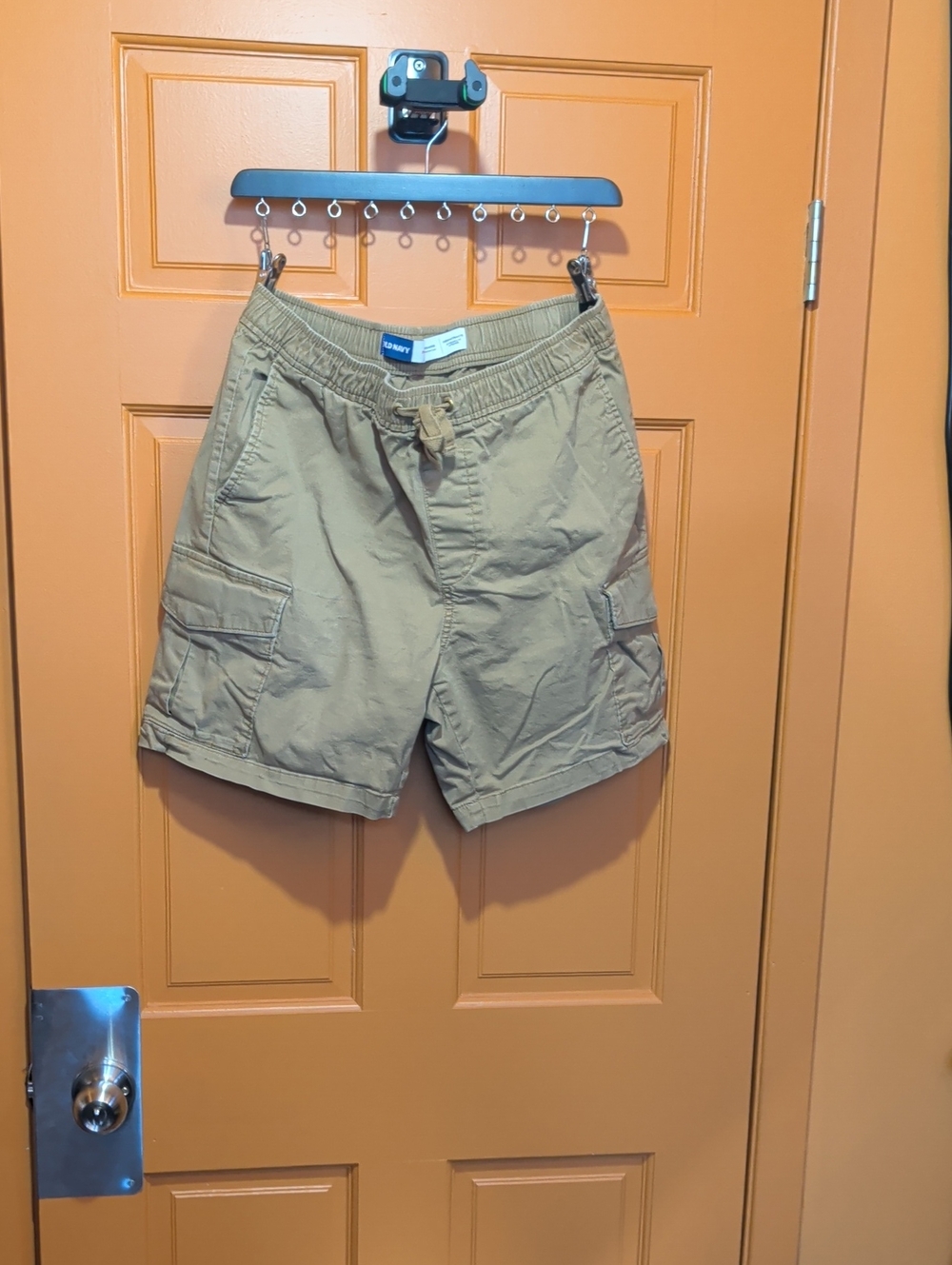 Old Navy 30x6 Casual Cargo Drawstring Shorts - Khaki